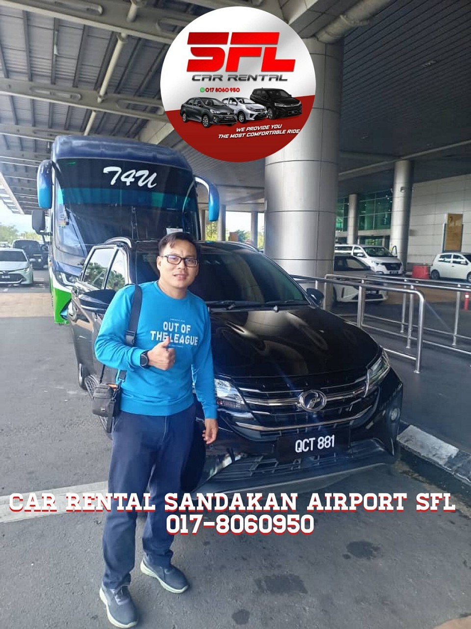 Produa Aruz Delivered at Kota Kinabalu International Airport Rm200/day